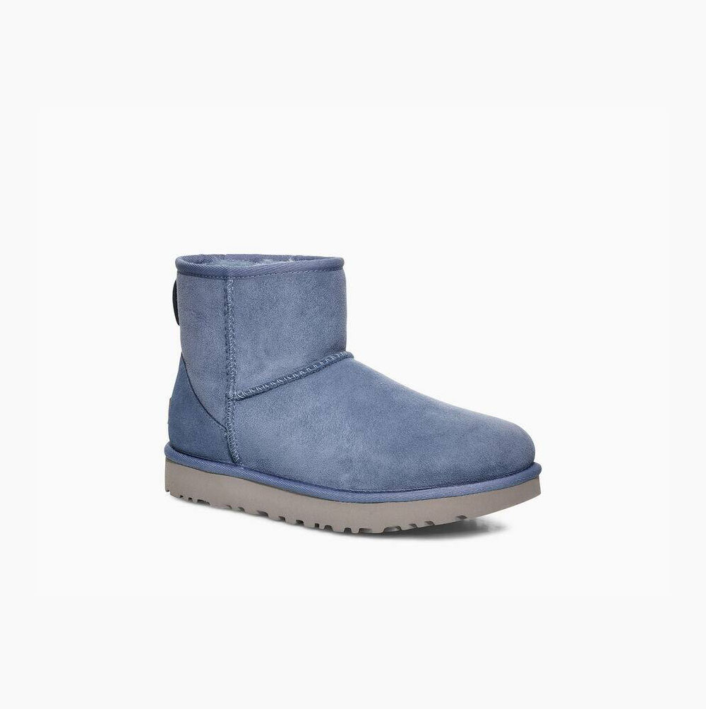 UGG Classic Mini II - Boots Dame - Blå (NO-M644)